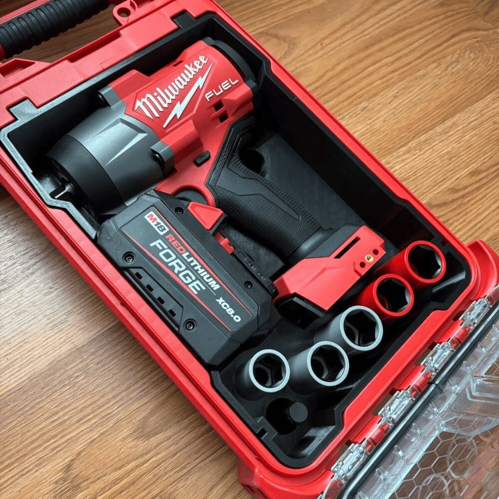 Milwaukee Packout Compact Insert – M18 Impact FUEL 2967-20 / 49-66-7833 Holds 5